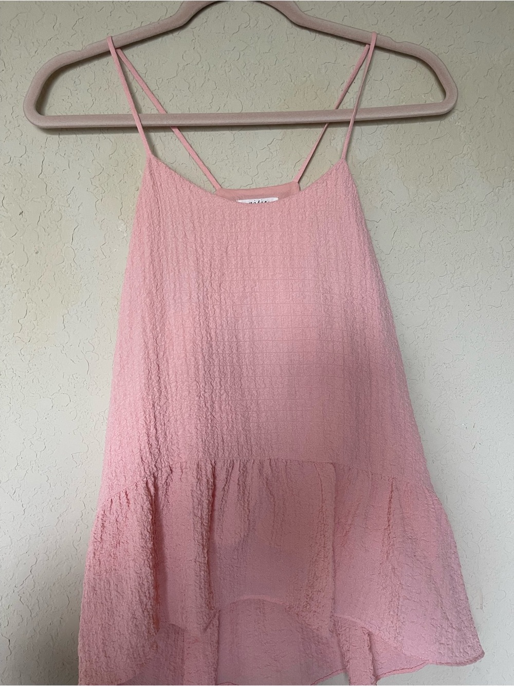 Women’s Pink Textured Cami Dress - Brand